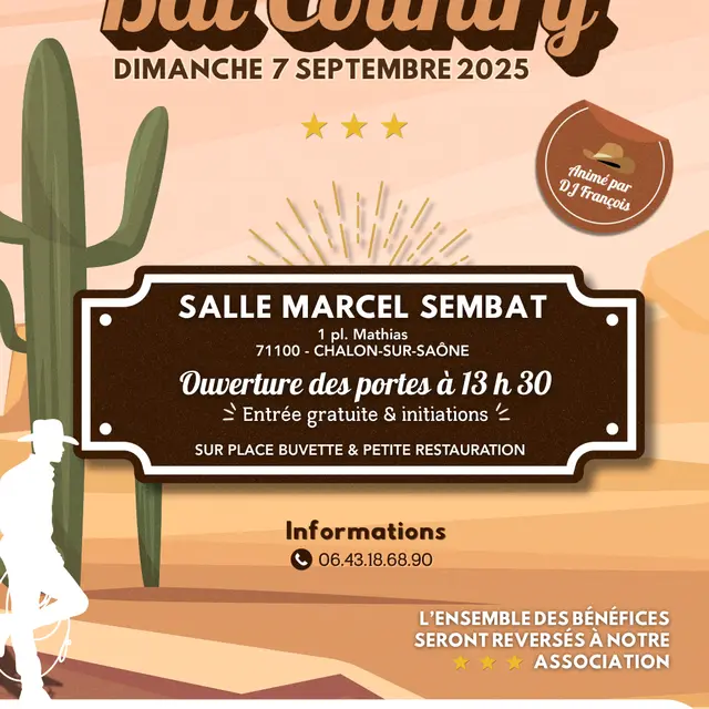 Bal Country | France Alzheimer Saône-et-Loire
