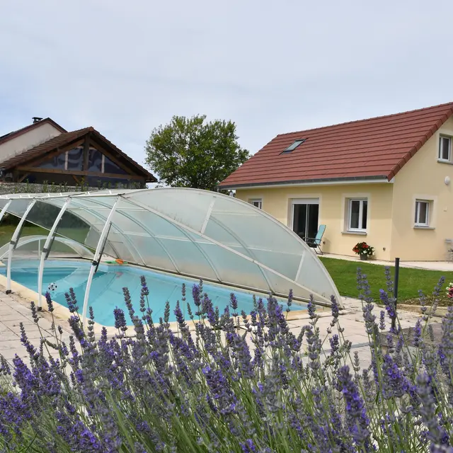 jardin et piscine