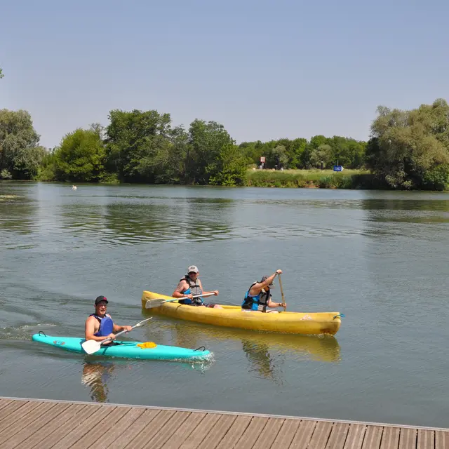 Canoë à Seurre