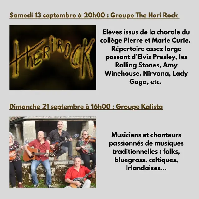 Festival POP - ROCK - FOLK Prieuré de marast - 1