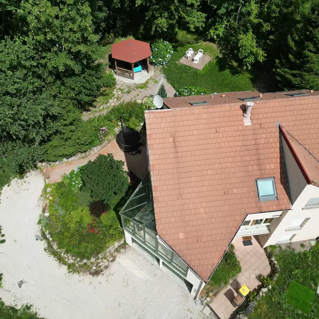 Vue aérienne de la villa_1
