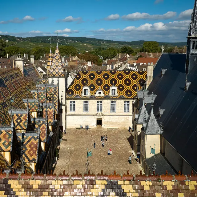 Hôtel-Dieu Hospices Civils de Beaune - Vue Drone