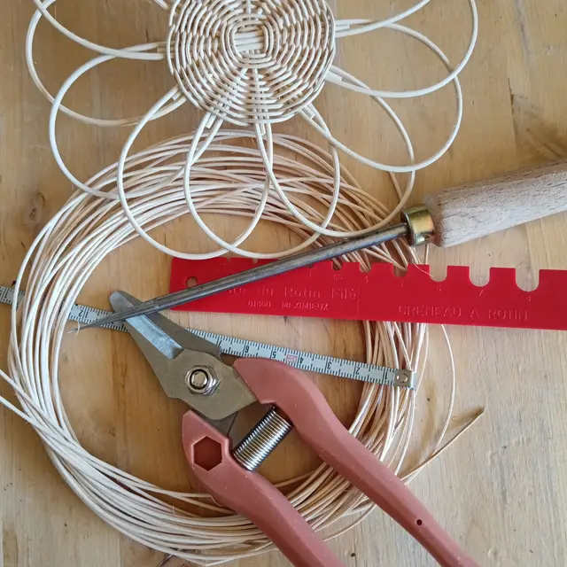 Atelier d'initiation à la vannerie au rotin