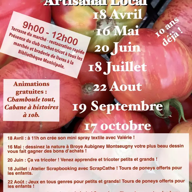 affiche marche bio 2026