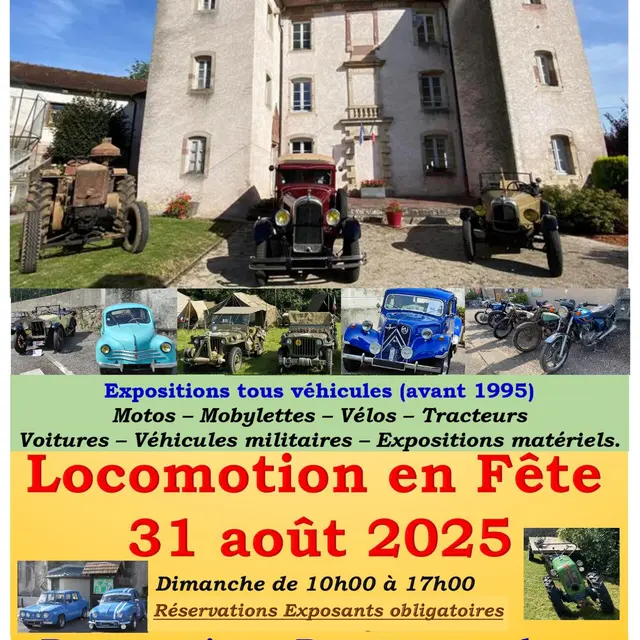 Locomotive en fête