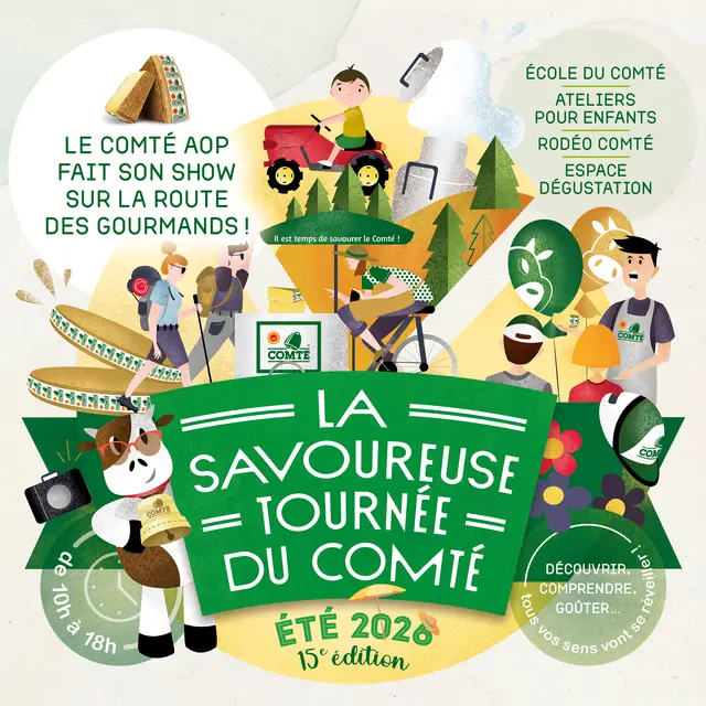 La Savoureuse tournée du Comté