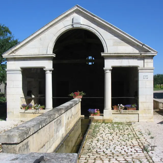 Lavoir Vaux le Moncelot face