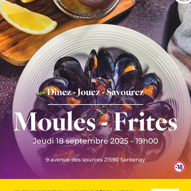 Moules Frites 18 septembre 2025