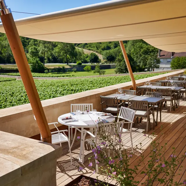 Maison Prosper Maufoux Terrasse