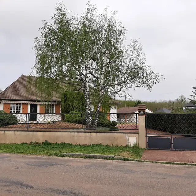 Maison vue de la rue