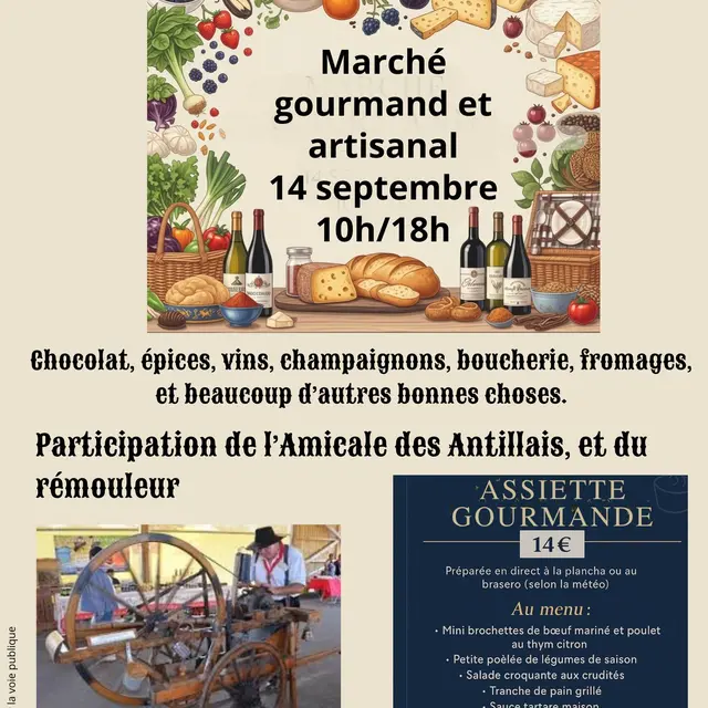Marché gourmand - 1
