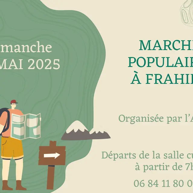 Avril mai juin 2025 - Marche populaire Frahier