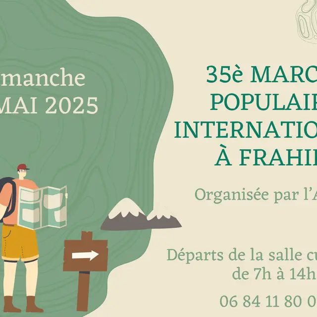 Mars avril 2026 - Marche populaire Frahier 2026
