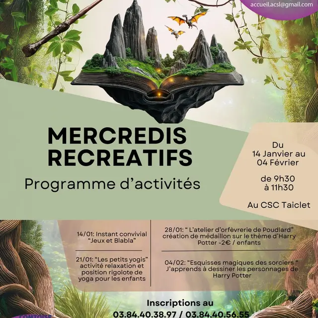 Mercredis récréatifs