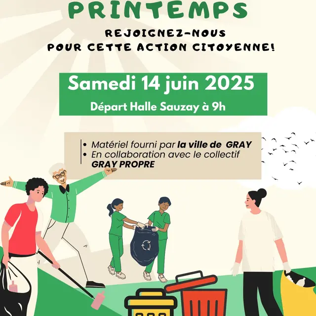 Nettoyage de Printemps