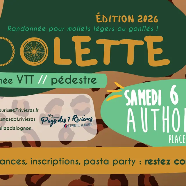 SAVE THE DATE COOLETTE 6-6-26