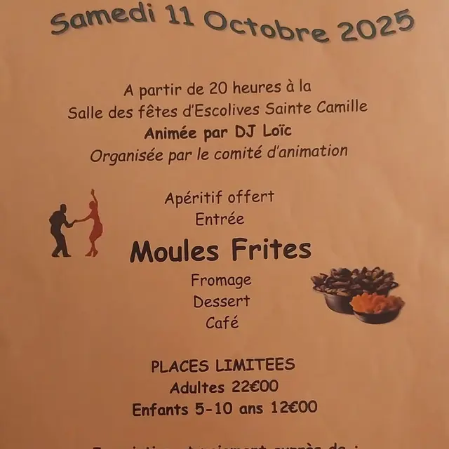 Soirée Moules frites