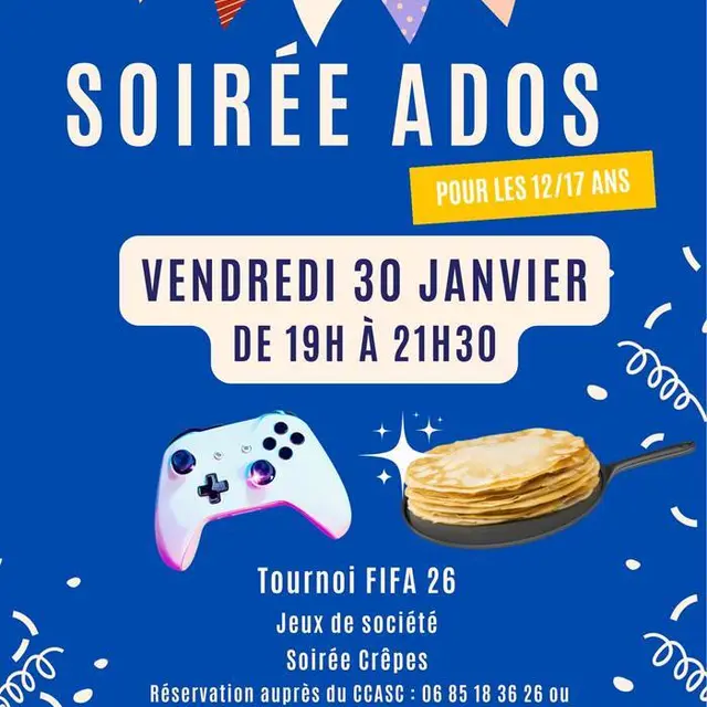 Soirée Ados