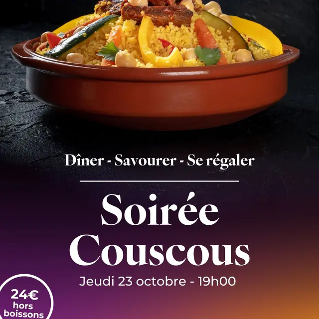 Soirée Couscous - Sans bandeau jaune