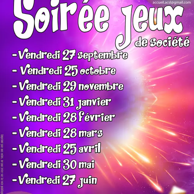 Soirées Jeux ACSL 2024