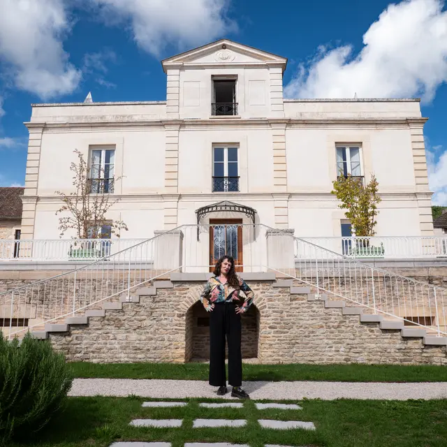Sophie Jammet au Chateau de St Aubin