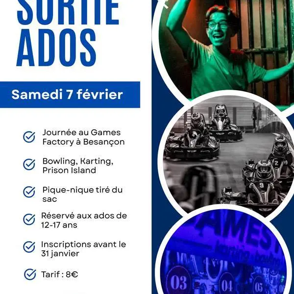 Sortie ados