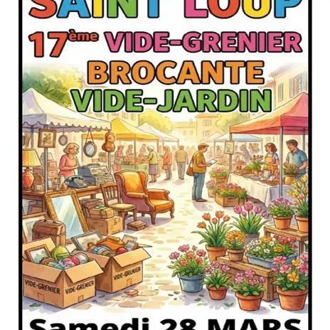 Saint-Loup Vide grenier