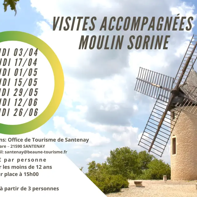 Santenay -Visite du Moulin 2025