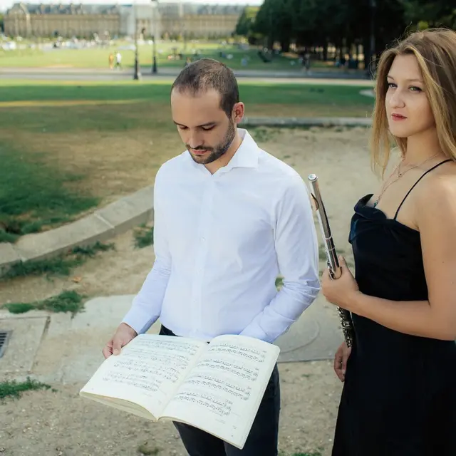 Quentin Guérillot et Khrystyna Sarksyan