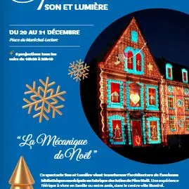 Spectacle Son et Lumière Auxerre NOEL 2025