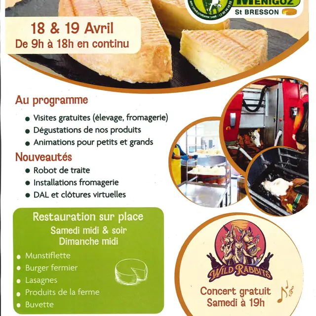 Portes ouvertes Menigoz