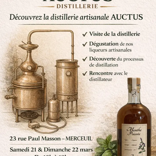 Portes ouvertes à Auctus Distillerie