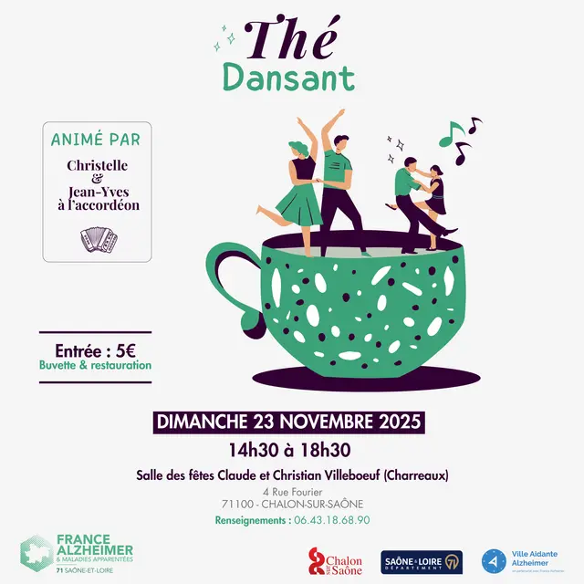 Affiche thé dansant
