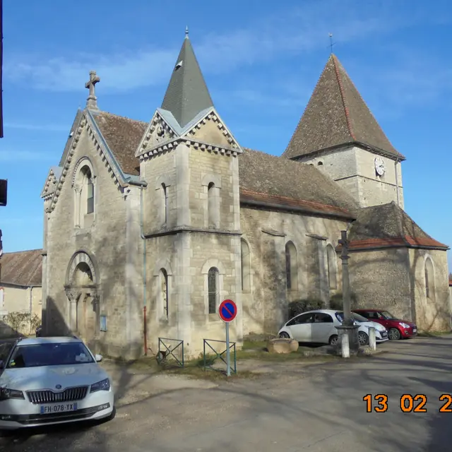 Remigny - Eglise Saint Antoine - Patrimoine religieux - 2021 (1)