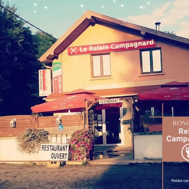 Restaurant Relais campagnard 2023 canva