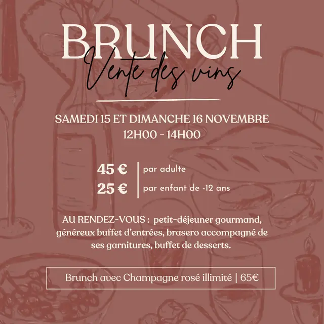 Brunch de la Vente des Vins