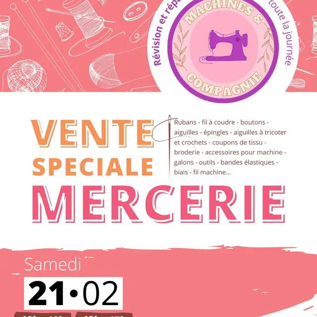 Affiche mercerie