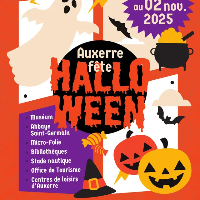 Visuel Halloween Auxerre 2025