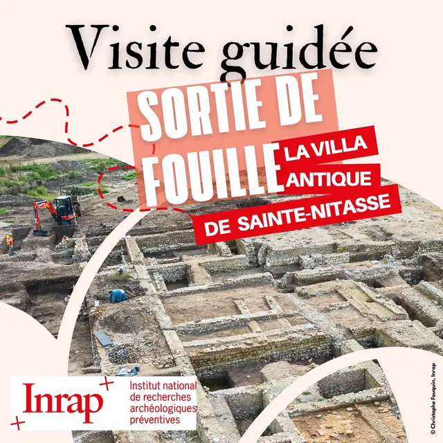 Visite guidée Sortie de fouille, la villa antique de Sainte-Nitasse