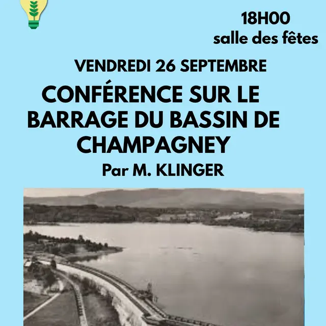 BARRAGE DU BASSIN DE CHAMPAGNEY - 1