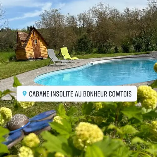 cabane insolite Au Bonheur Comtois