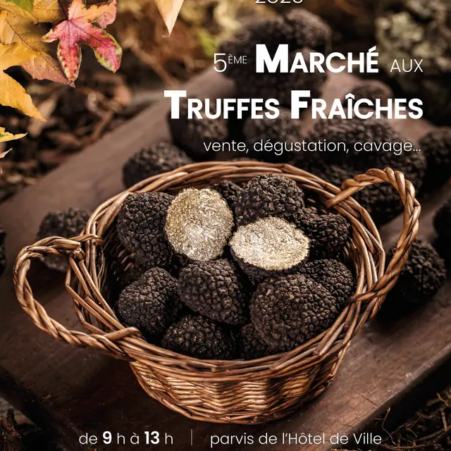 chagny marché truffes - 3o.11.2o25