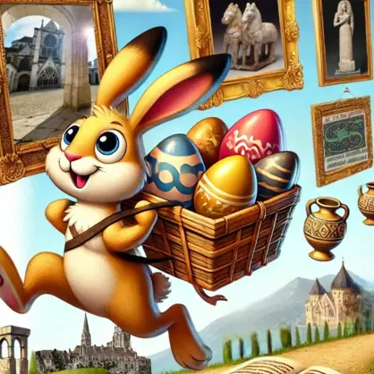 Chasse aux oeufs, chasse aux oeuvres !