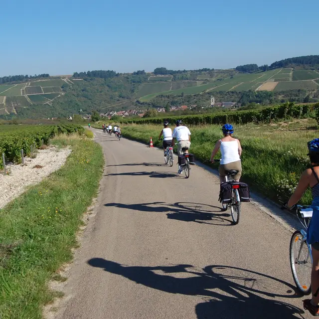 cyclistes irancy France à Vélo