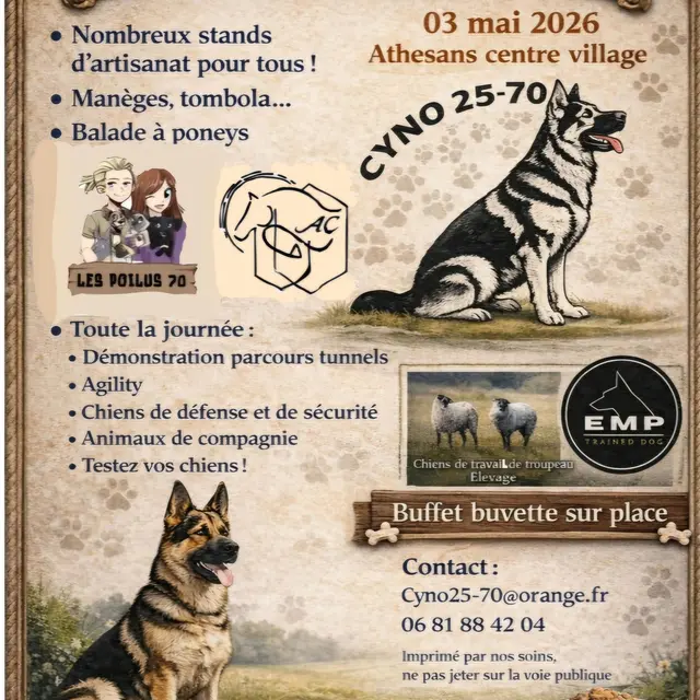 cyno artisanat ATHESANS 03 mai