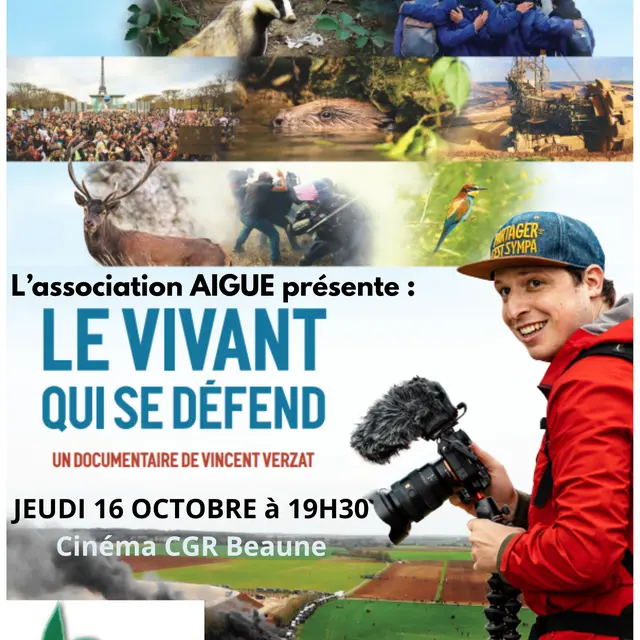 Affiche Le vivant qui se défend