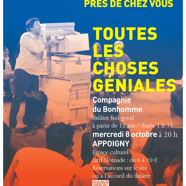 affiche A3 toutes les choses géniales - Appoigny