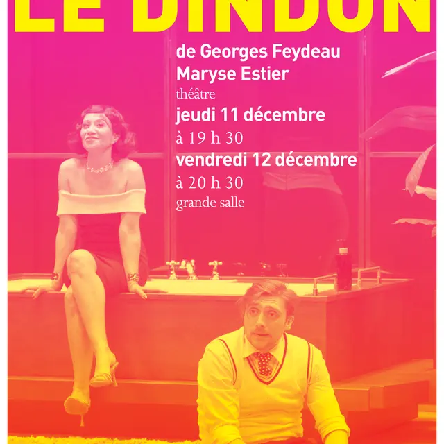 affiche A3 Le Dindon