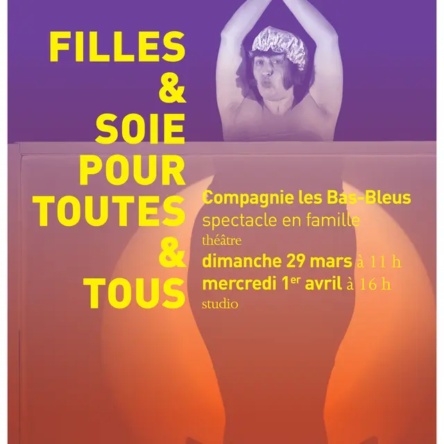 affiche A3 fille & soie