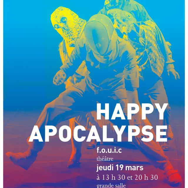 affiche A3 happy apocalypse